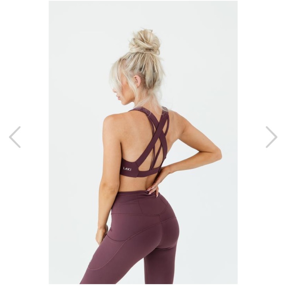 NWT LAKI Sports Bra & Leggings Set